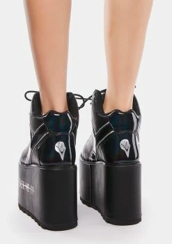 Y.R.U. X Alison Wonderland Qozmo Platform Sneakers Platform Boots