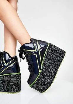 Y.R.U. X Cyberdog Qozmo Platform Sneakers