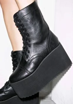 Y.R.U. Tanq Platform Boots Boots & Booties