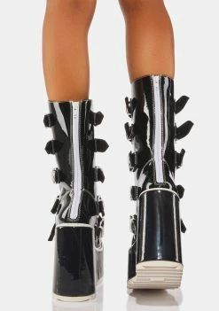 Y.R.U. Dune Yin Yang Platform Boots Platforms