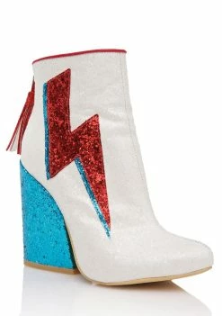 Y.R.U. Ziggy Dust Sparkle Lightning Boots Boots & Booties