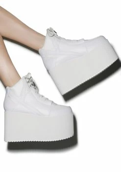 Y.R.U. Platforms Pure Qozmo Hi Platform Sneakers