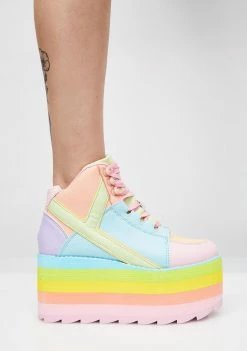 Y.R.U. (Pre)Skoolin' U Platform Qozmo Sneakers