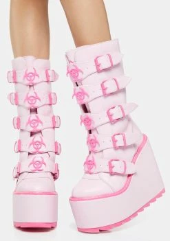 Y.R.U. Pink Dune Toxica Boots