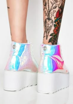 Y.R.U. Lala Hi Atlantis Platform Sneakers