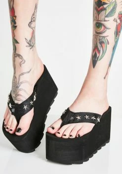 Y.R.U. Pixi Star Platform Sandals Platforms