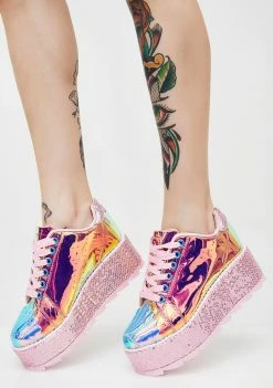 Y.R.U. Mermaid Lala Platform Sneakers Platforms