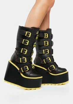 Y.R.U. Platform Boots Dune Biohazard Boots