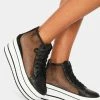Y.R.U. Platforms Elevation Mesh Platform Sneakers