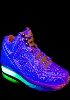 Y.R.U. Qozmo Aiire Glitter Sneakers