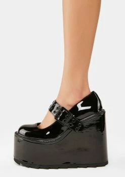 Y.R.U. Dune Platform Mary Janes