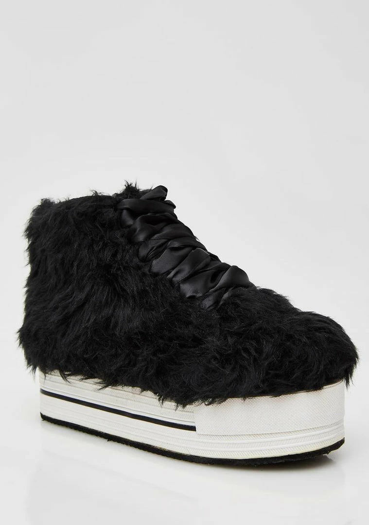 Cheapest ๐ Y.R.U. Platforms Elevation Fur ๐ Shoes ๐คฉ 6 Y.R.U. Platforms Elevation Fur Shoes