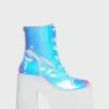Y.R.U. Heeled Boots Atlantis Smash Platform Boots