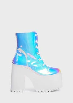 Y.R.U. Heeled Boots Atlantis Smash Platform Boots