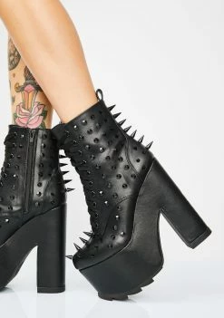 Y.R.U. Platforms Night Terror Platform Boots