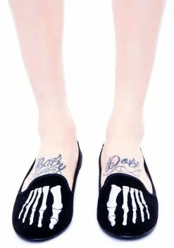 Y.R.U. Skeleton Toe Lavish Flat