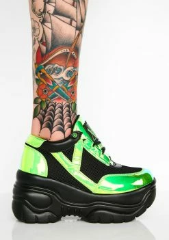 Y.R.U. Kush Matrixx Platform Sneakers