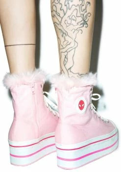 Y.R.U. Bubble Pop Elevation Sky Platform Sneakers Platforms