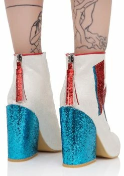 Y.R.U. Ziggy Dust Sparkle Lightning Boots Boots & Booties