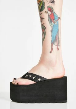 Y.R.U. Pixi Star Platform Sandals Platforms