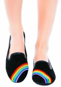 Y.R.U. Rainbow Lavish Flat Flats
