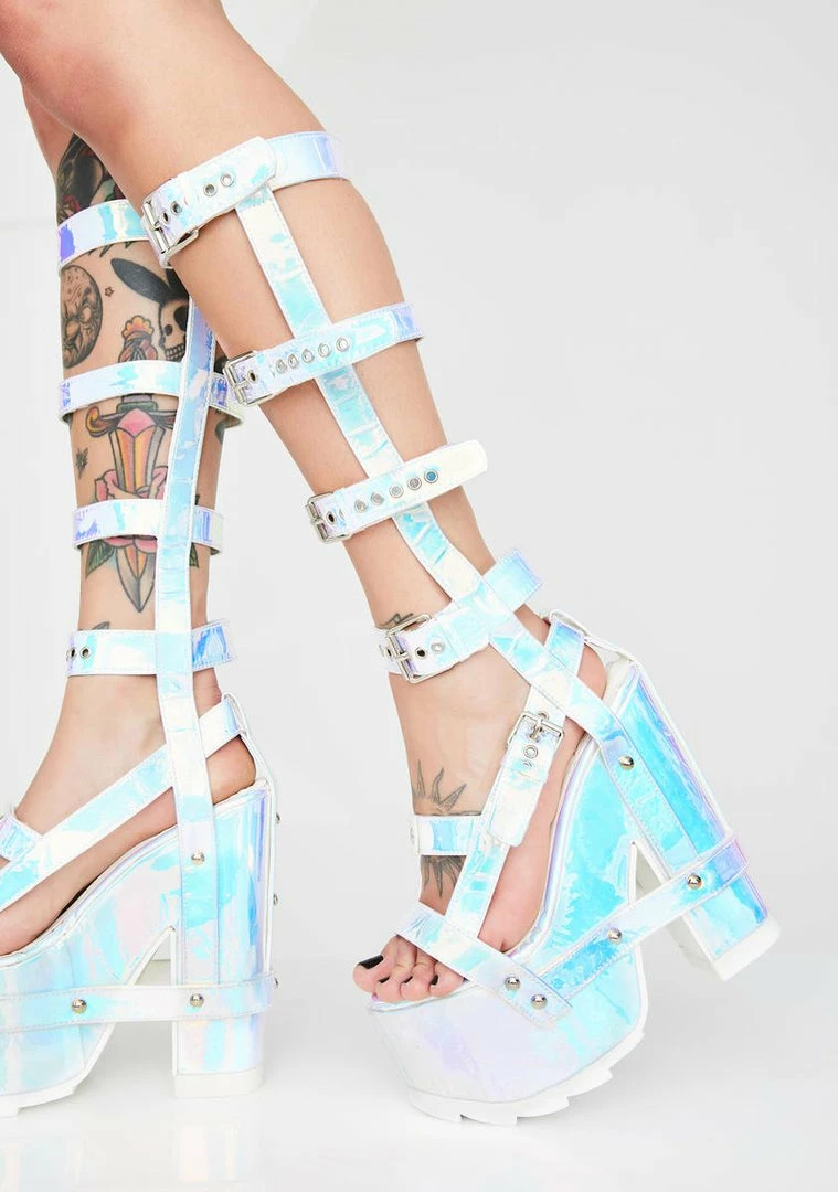Discount ✔️ Y.R.U. Platforms Atlantis Nightcall Hi Platform 👠 Heels 🤩 3 Y.R.U. Platforms Atlantis Nightcall Hi Platform Heels