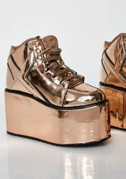 Y.R.U. Fairest Of Them All Qozmo Platform Sneakers Platforms