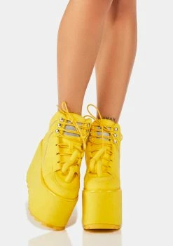 Y.R.U. Laa Laa Qozmo Platform Sneakers