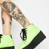 Y.R.U. Lala Glow In The Dark Platform Sneakers