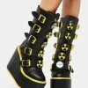 Y.R.U. Platform Boots Dune Biohazard Boots