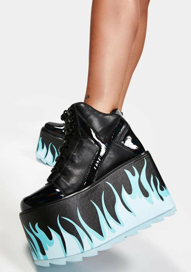 Best Pirce 🤩 Y.R.U. Qozmo Lo Heat Platform 👟 Sneakers 🥰 3 Y.R.U. Qozmo Lo Heat Platform Sneakers