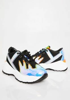 Y.R.U. Night Blaz3 Platform Sneakers