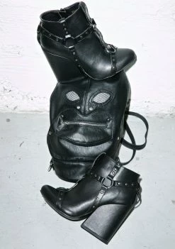 Y.R.U. Craft Harness Ankle Boots Boots & Booties