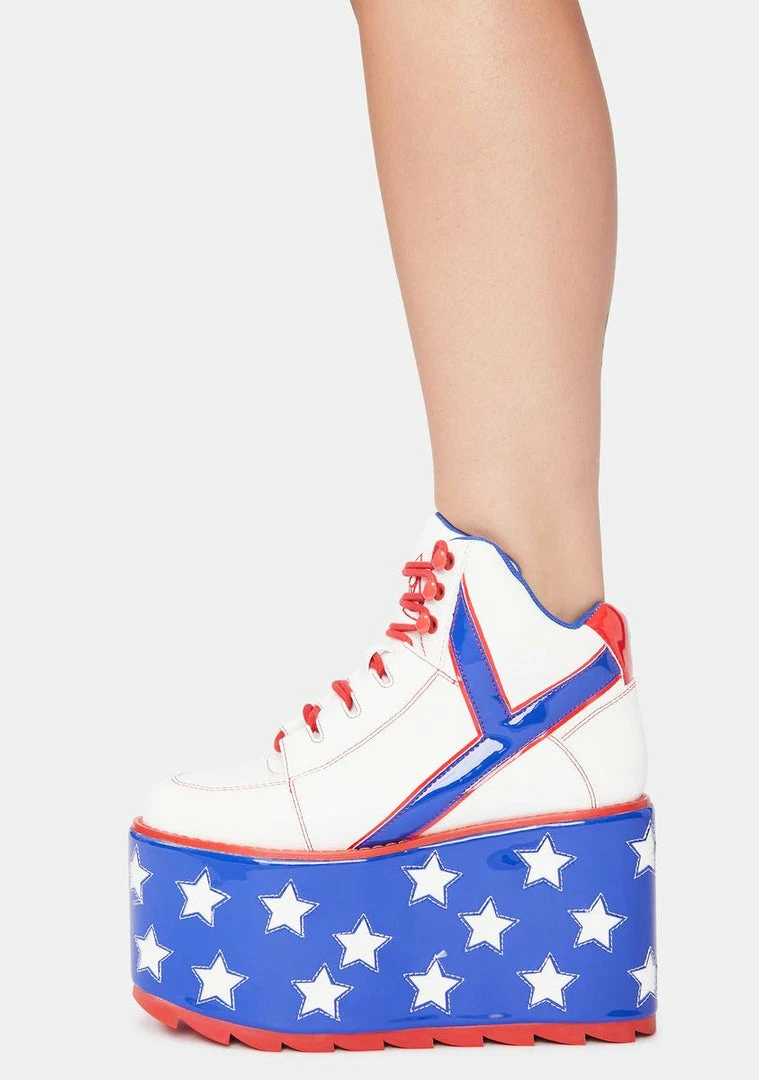Outlet ๐ Y.R.U. Platforms Star Qozmo Platform ๐ Sneakers ๐ 4 Y.R.U. Platforms Star Qozmo Platform Sneakers