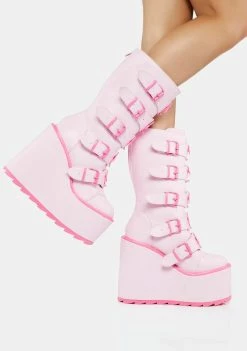 Y.R.U. Pink Dune Toxica Boots