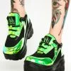 Y.R.U. Kush Matrixx Platform Sneakers