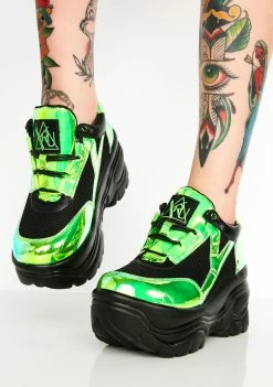 Y.R.U. Kush Matrixx Platform Sneakers