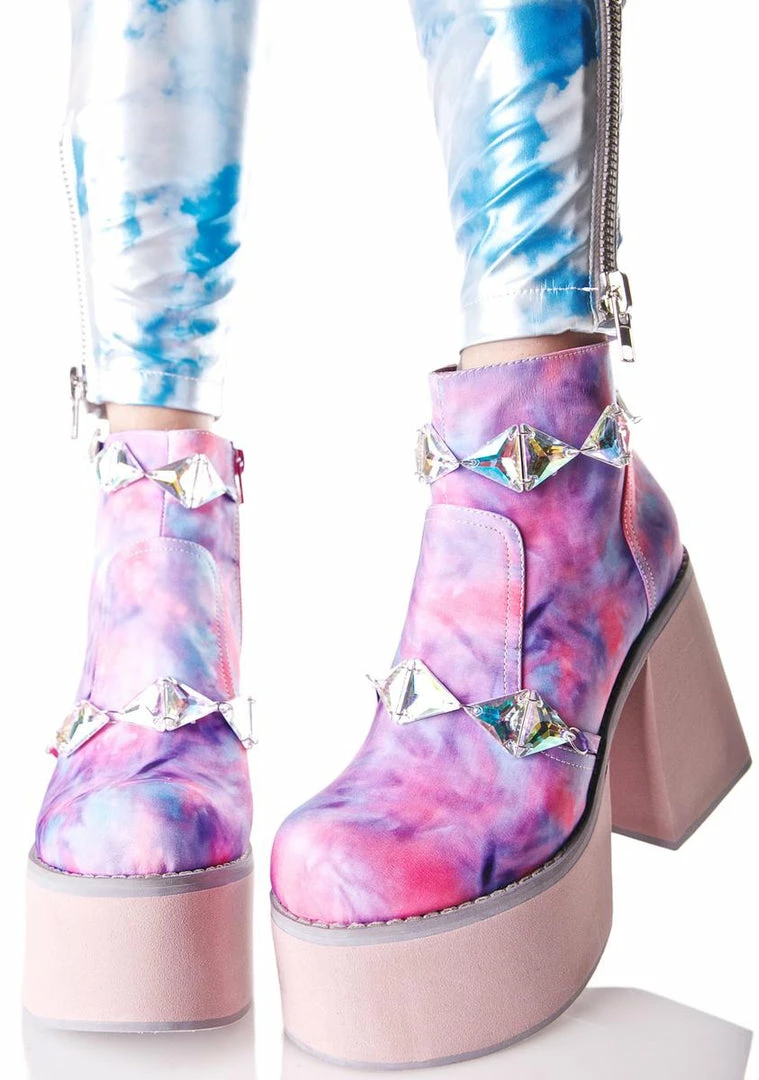 New ๐ฅ Y.R.U. ๐ฅพ Boots & Booties Pastel Vida Platform Booties ๐ 3 Y.R.U. Boots & Booties Pastel Vida Platform Booties