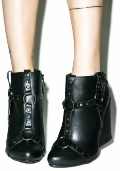 Y.R.U. Craft Harness Ankle Boots Boots & Booties