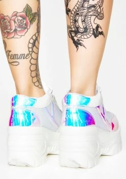 Y.R.U. Cosmic Matrixx Platform Sneakers
