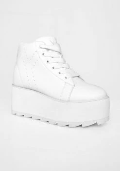 Y.R.U. Platforms Angelic Lala Hi Platform Sneakers