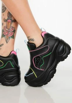 Y.R.U. Matrixx 2 Reflective Platform Sneakers Platforms