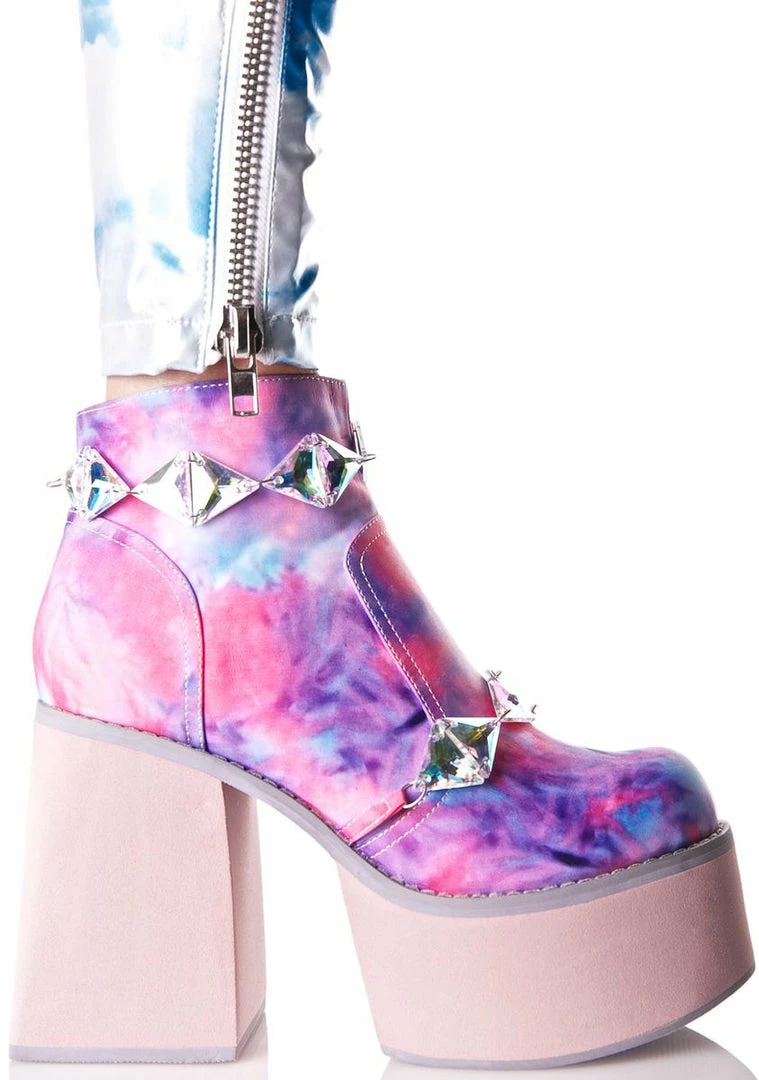 New ๐ฅ Y.R.U. ๐ฅพ Boots & Booties Pastel Vida Platform Booties ๐ 4 Y.R.U. Boots & Booties Pastel Vida Platform Booties