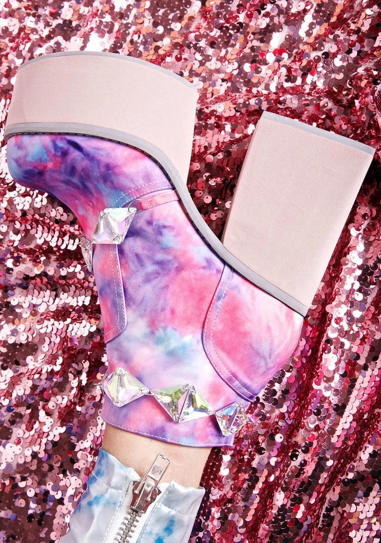 New ๐ฅ Y.R.U. ๐ฅพ Boots & Booties Pastel Vida Platform Booties ๐ 6 Y.R.U. Boots & Booties Pastel Vida Platform Booties