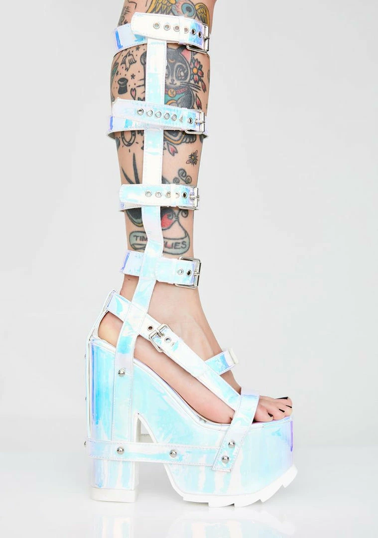 Discount ✔️ Y.R.U. Platforms Atlantis Nightcall Hi Platform 👠 Heels 🤩 4 Y.R.U. Platforms Atlantis Nightcall Hi Platform Heels