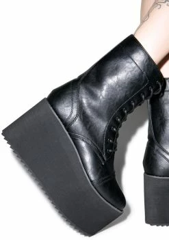 Y.R.U. Tanq Platform Boots Boots & Booties