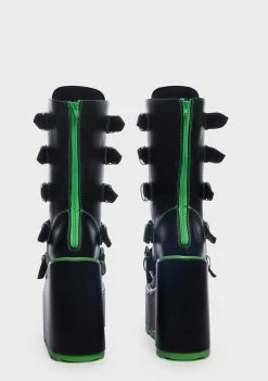 Best Sale 👏 Y.R.U. Dune Toxica Platform 🥾 Boots 🔔 9 Y.R.U. Dune Toxica Platform Boots