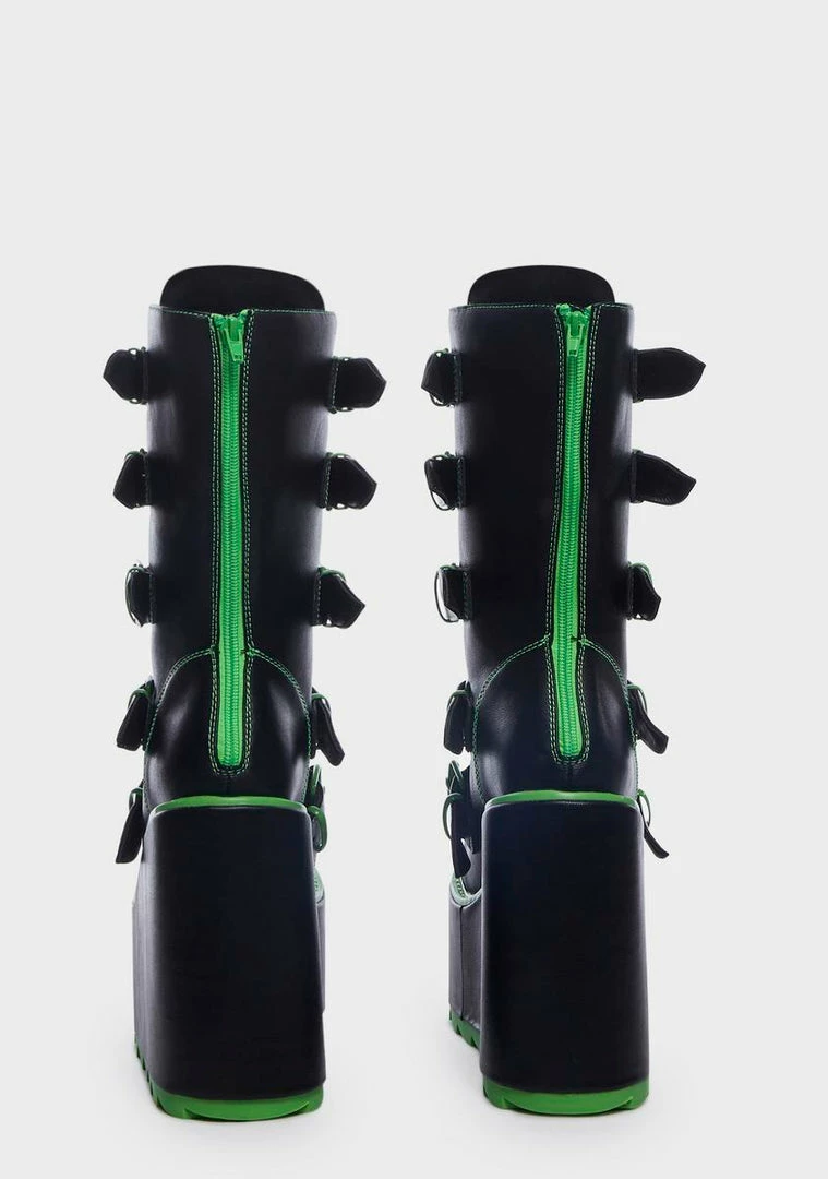 Best Sale 👏 Y.R.U. Dune Toxica Platform 🥾 Boots 🔔 6 Y.R.U. Dune Toxica Platform Boots