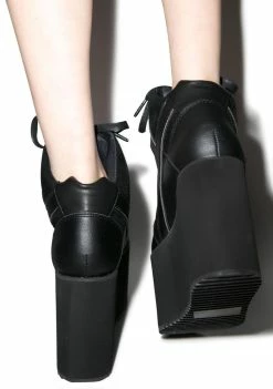 Y.R.U. Platforms Qozmo Hi Platform Sneakers