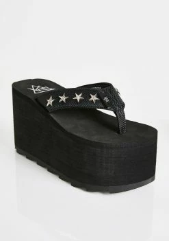 Y.R.U. Pixi Star Platform Sandals Platforms